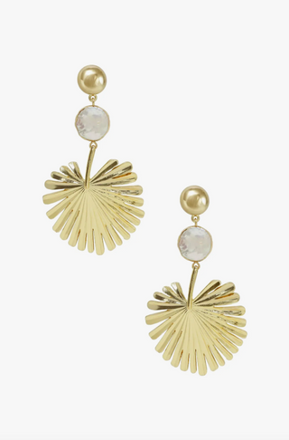 Shop Gold Statement Drop Earrings for Women Online at Rock 'N Rose Boutique featuring New Jewelry from Ettika