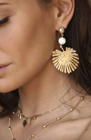 Buy Gold Statement Earrings and Jewelry for Women Online at Rock 'N Rose Boutique