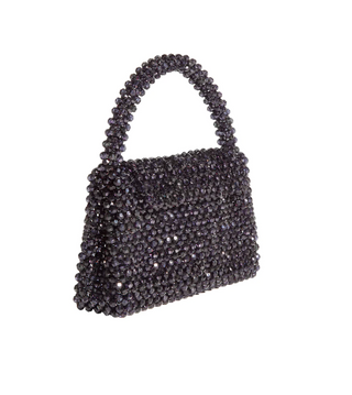 Shop Melie Bianco Mini Top Handle Beaded Bags Online at Rock 'N Rose Boutique